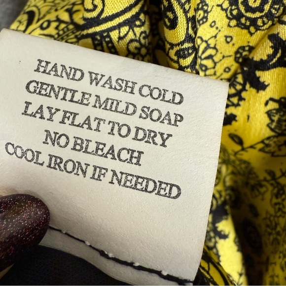 Y2K Ruby Rox NWT Bubble Hem Strapless Dress, Yellow & Black 11 - Damask, Mini - Picture 12 of 13